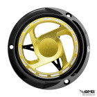 1O1 Fan Cover Black Gold