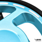 1O1 Fan Cover Black Ice Blue