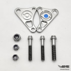 1O1 Factory High Rear Adaptor Vespa Sprint, Primavera, LX, S Silver