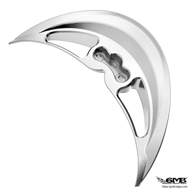 1o1 Factory Duct Tail Vespa Sprint Silver