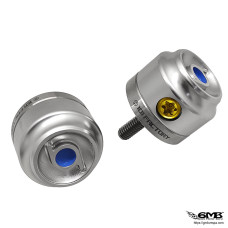 1o1 Factory HQ Bar End Vespa GTS Silver