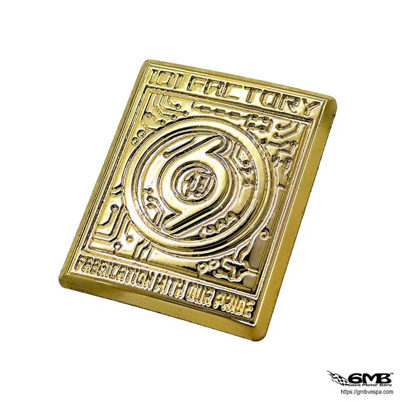 1O1 Factory P. Badge Emblem Gold Series (Limited Edition 2026)