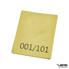 1O1 Factory P. Badge Emblem Gold Series (Limited Edition 2026)