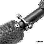 Simonini Racing Exhaust Right Hand Side Black With Carbon Silencer