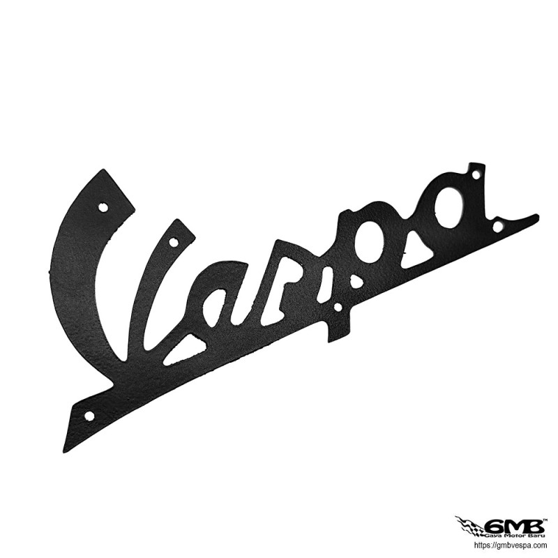 CIF Black Alluminium Emblem "Vespa" for VNB1-2-3