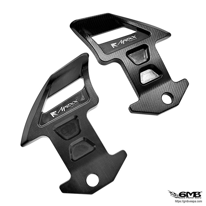 Apexx Factory Rear Handle Seat Vespa Sprint L & R Black 