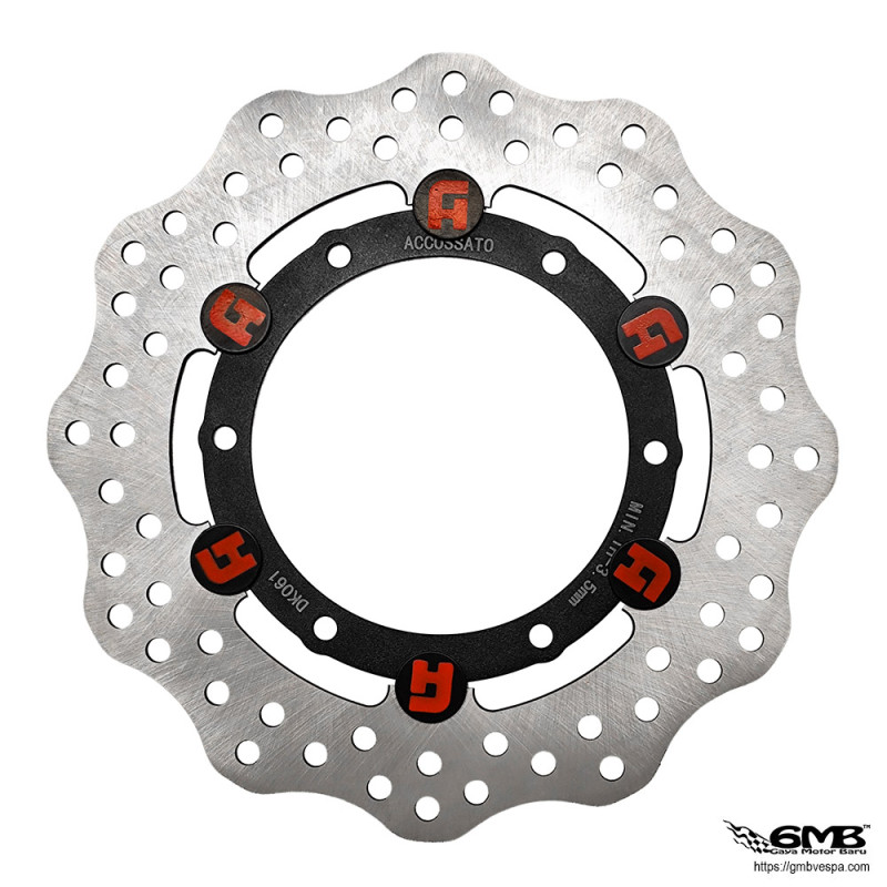 Accossato Disc Brake GTS Floating 220mm (made in Italy)