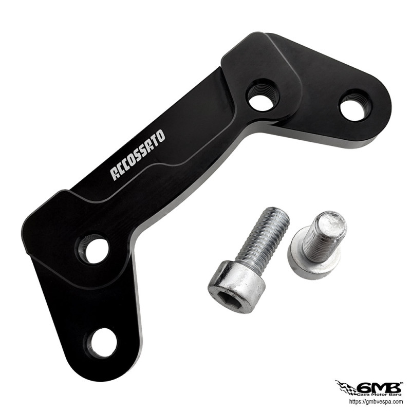 Accossato Rear Adaptor Black Vespa GT Series (Made in Italy)