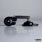 HD Corse Round Shape Back Mirror Black