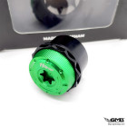 HT Factory Bolt Rear Axe Cover Vespa Sprint (also fit for front pulley) Black Green