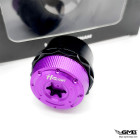 HT Factory Bolt Rear Axe Cover Vespa Sprint (also fit for front pulley) Black Purple