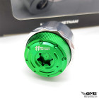 HT Factory Bolt Rear Axe Cover Vespa Sprint (also fit for front pulley) Silver Green