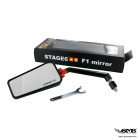 Stage6 Mirror F1 Look thread M8 x 20mm Black (PAIR)