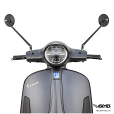 SIP Pordoi Mirror Black Round (left/right) per 1pc