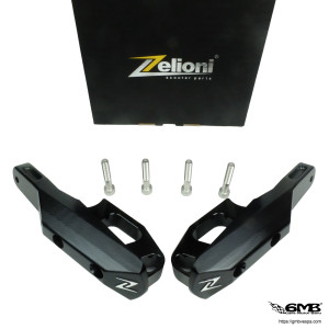 Zelioni Footrest Adaptor for Vespa GTS Black Colou...