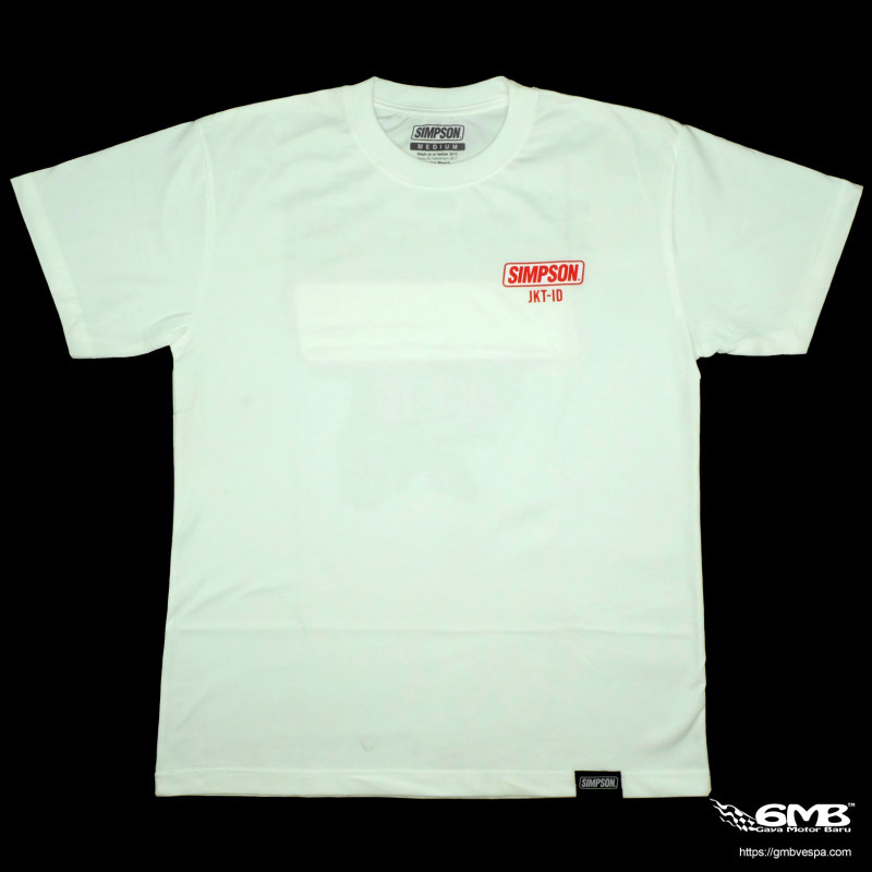 Simpson Original Tee Oversize JKT ID White Size M