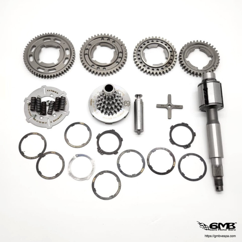 Serie Pro Gearbox Kit Vespa PX 57-42-38-35