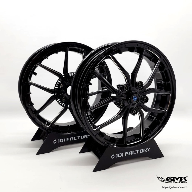 1O1 Factory R.E.M 12" Forged Wheel Set Black 1O1 Factory R.E.M 12" Forged Wheel Set Black