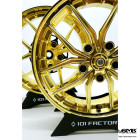1O1 Factory R.E.M 12"  Forged Wheel Set Gold