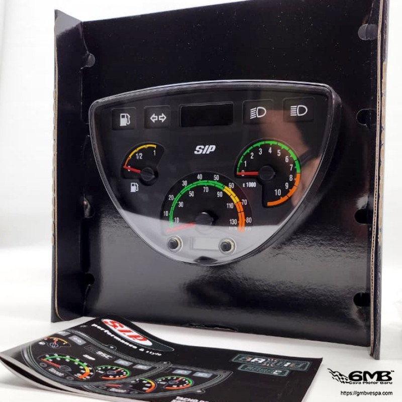 SIP Digital Speedo Vespa  Excel Indonesia 