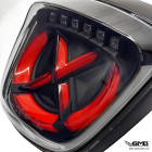 XStorm Stop Lamp Vespa Sprint & Primavera Black on Black