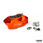 MotoForce Caliper 4 Piston Racing Orange