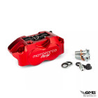 MotoForce Caliper 4 Piston Racing Red