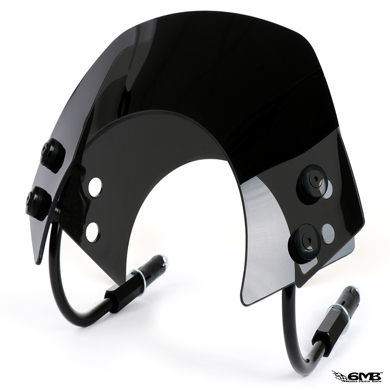 Moto Nostra Flyscreen Black Gloss Vespa GTS