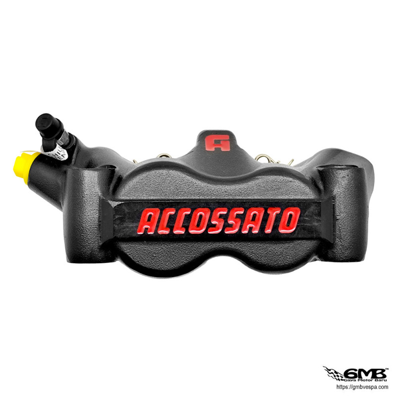 Accossato Monoblock Forged Left 100mm Black Caliper