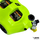 Accossato Monoblock Forged Left 100mm Stabilo Green Caliper