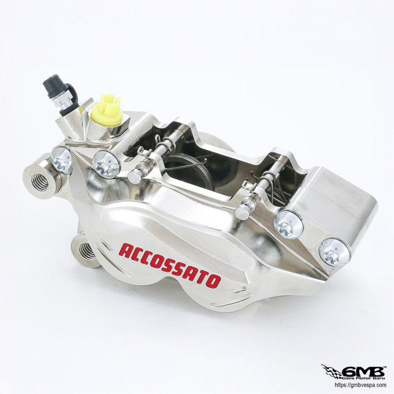Accossato Axial P4 CNC Left Nickel Caliper
