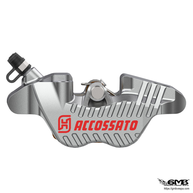 Accossato Radial Caliper Mini GP CNC 4P 84mm (made in Italy) Silver