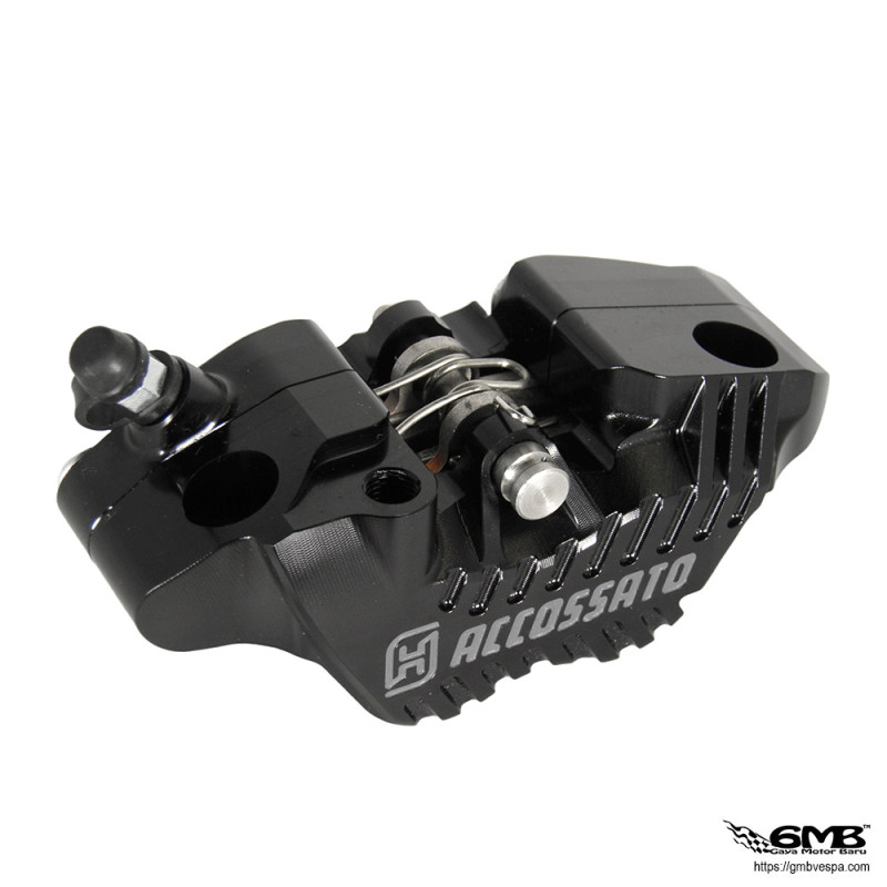 Accossato Radial Caliper Mini GP CNC 4P 84mm (made in Italy) Black