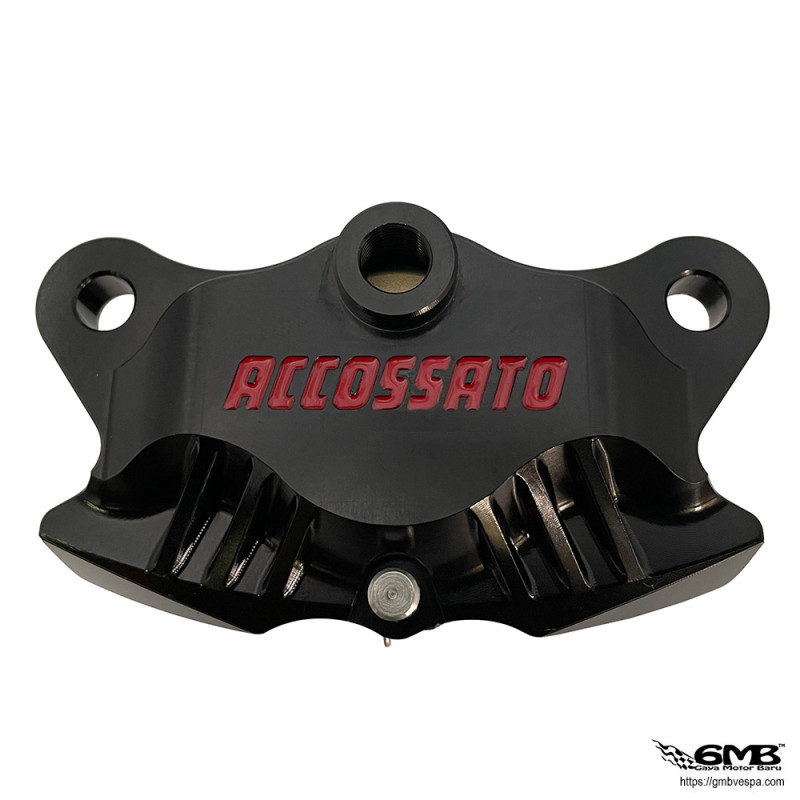 Accossato Radial Caliper 2P CNC Black (made in Italy)