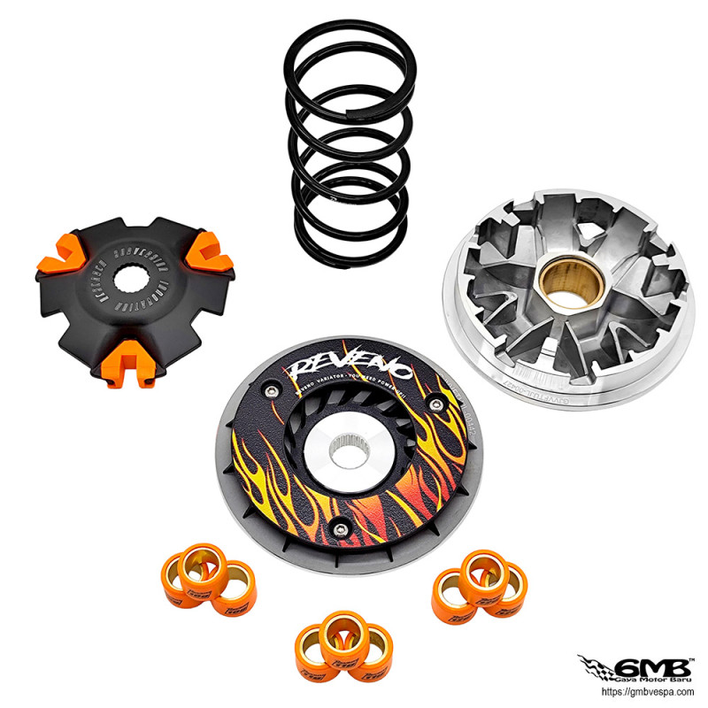 Reveno Variator Yamaha N-max 155 & Aerox Inferno Black
