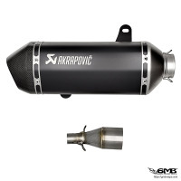 Akrapovic Slip On Exhaust Vespa GTS 150 I-Get Blac...