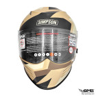 Simpson Helmet Venom Panzer Size XL