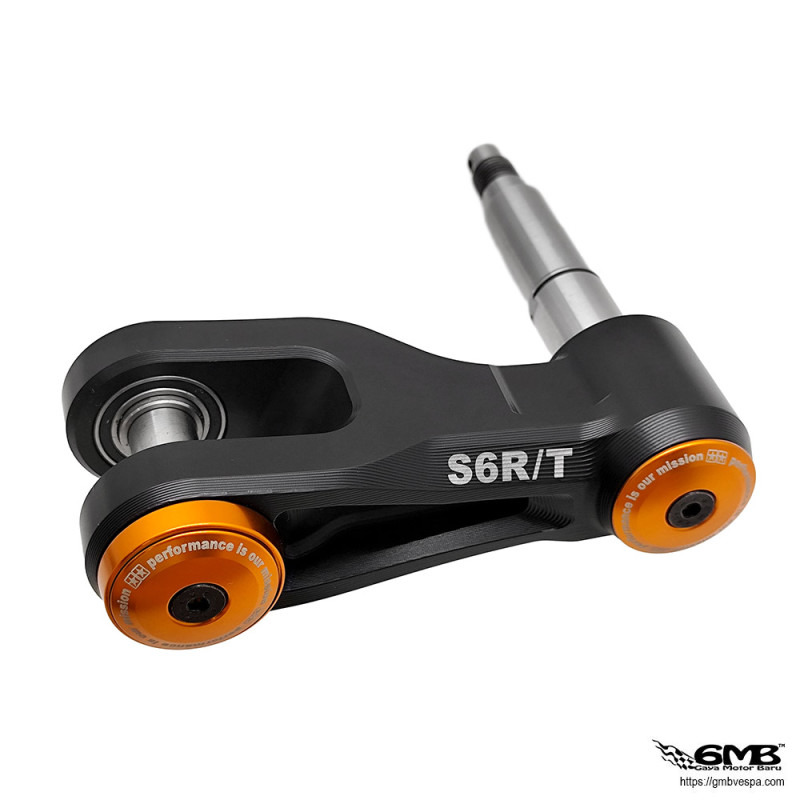 Stage6 Front Swing Arm for Universal Matic Vespa Ver.2026 (Black Orange)