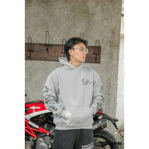 Clays Smith Hoodie CSY1730 Grey Size M