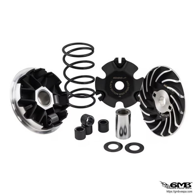 Koso Variator Kit Black Series Vespa Sprint & Primavera 150 Get