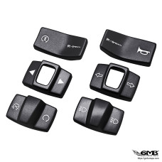 Apexx Factory CNC Switch Cover Set Black