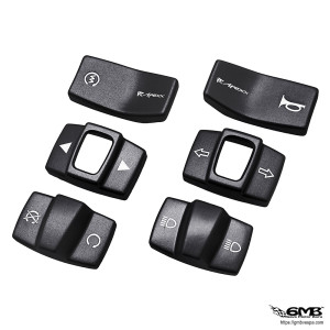 Apexx Factory CNC Switch Cover Set Black