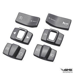 Apexx Factory CNC Switch Cover Set Grey