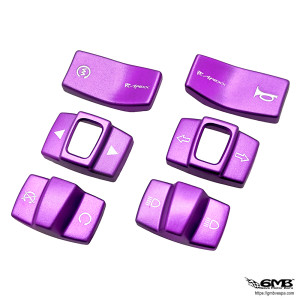 Apexx Factory CNC Switch Cover Set Purple