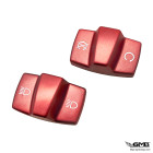 Apexx Factory CNC Switch Cover Set Red