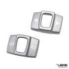 Apexx Factory CNC Switch Cover Set Silver