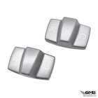 Apexx Factory CNC Switch Cover Set Silver