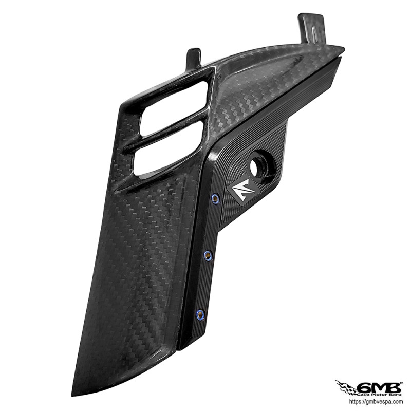 Apexx Factory Shock Cover 3D Black Carbon