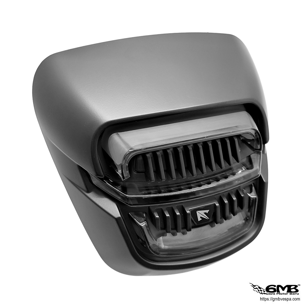 Apexx Factory Stop Lamp Vespa Sprint Black Lens