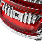 Apexx Factory Stop Lamp Vespa Sprint Chrome Red Lens